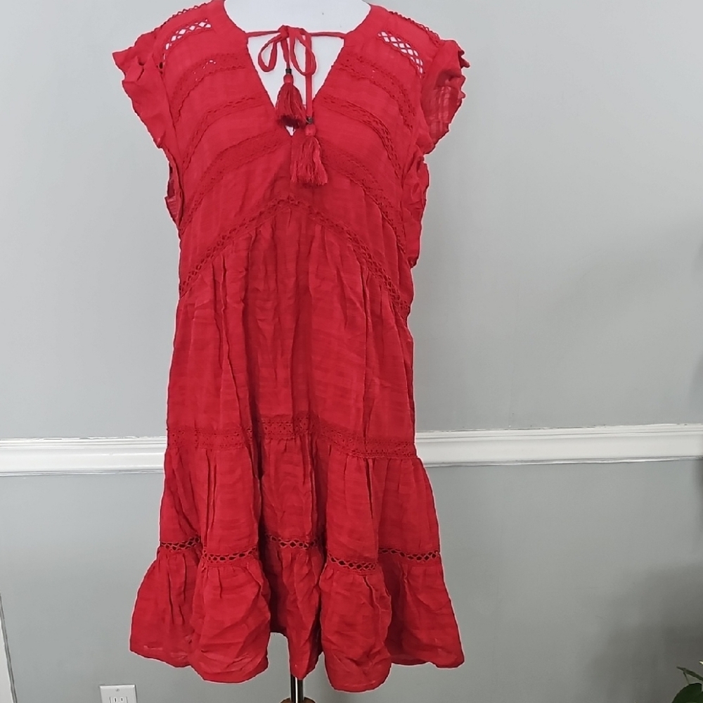 Knox Rose Red Kids Casual Dress